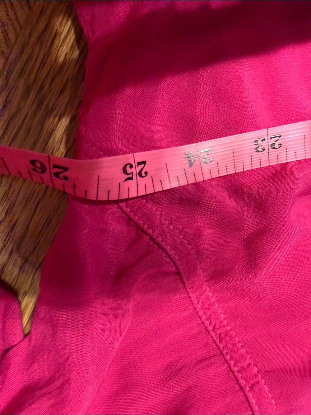 Johnny Was BIYA Embroidered Tunic M Fuchsia Pink Boho Floral Peasant Top - Picture 10 of 12